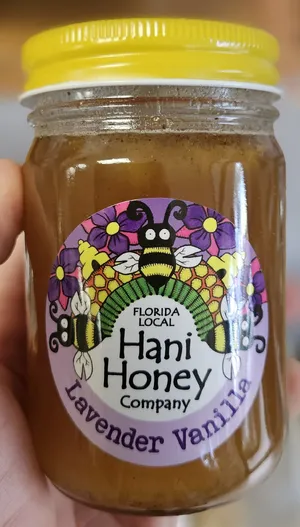 Vanilla Lavender Honey