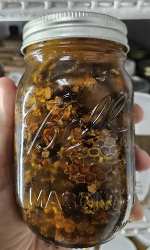 Local/Raw Honey w/ Bee Bread
