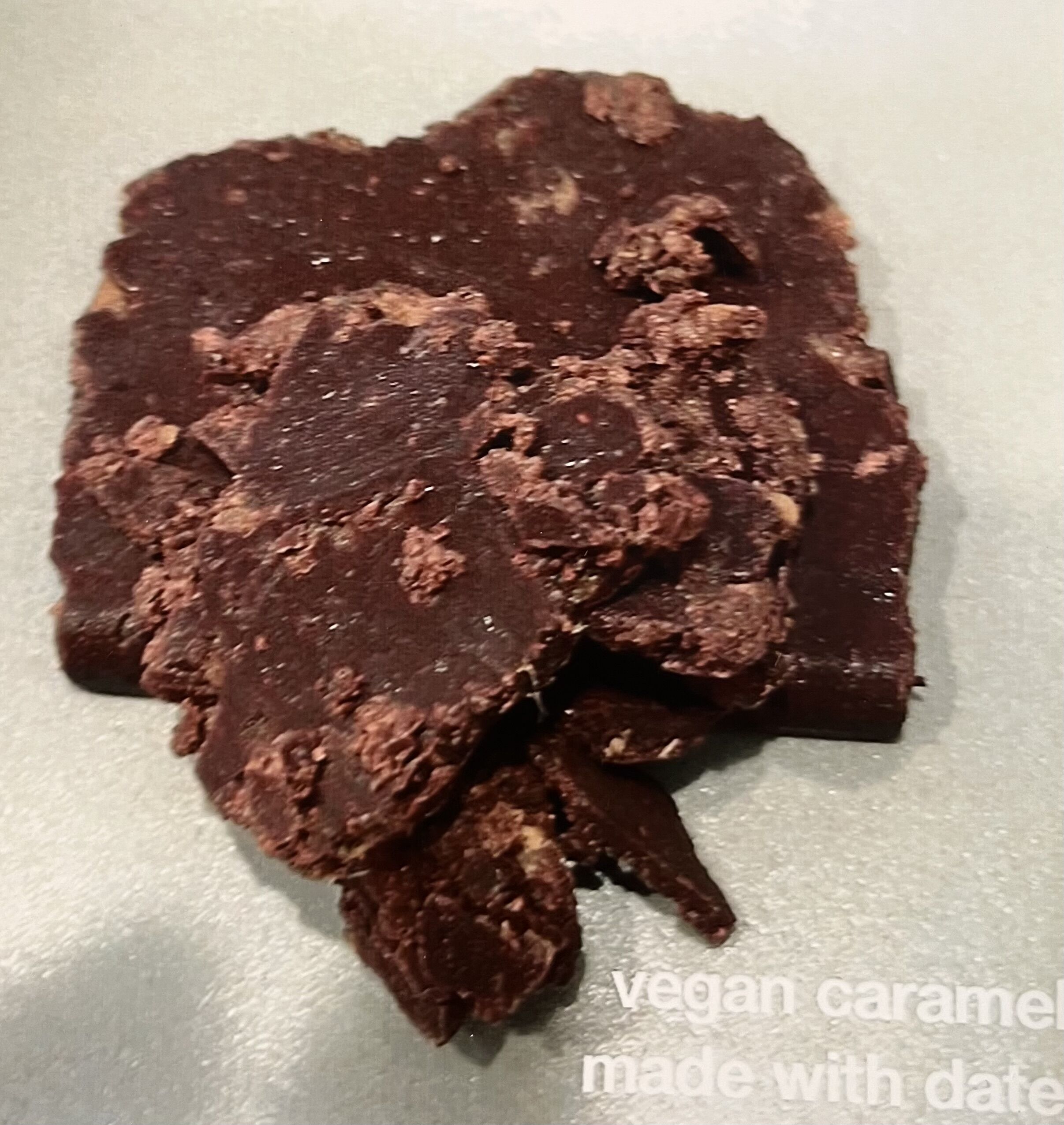 Eddie's Dark Chocolate: Vegan Caramel in Chocolate