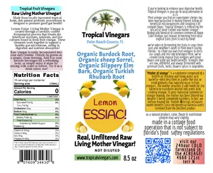Vinegar: Lemon ESSIAC