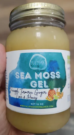 Sea Moss: Pineapple, ginger, lime, and honey