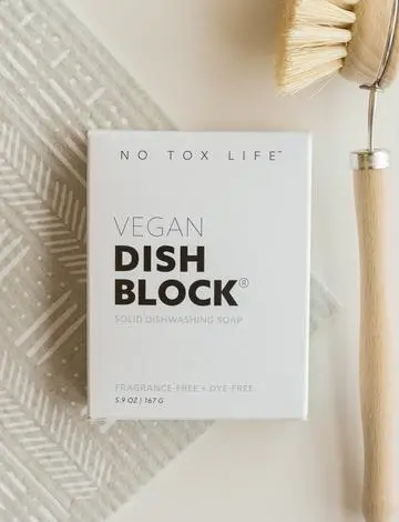 Vegan Dish Washing Block